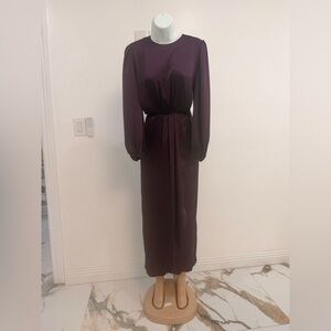Elegant Purple Women's Dress